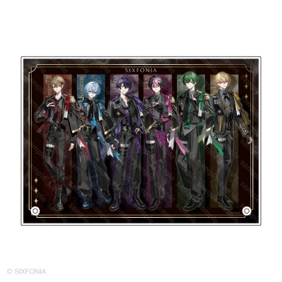 【グッズ-置きもの】シクフォニ 4周年記念 アクリルパネル