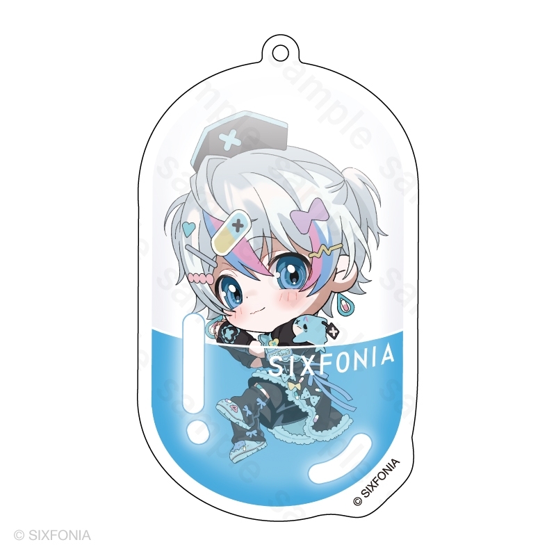 [Good-Key Holder] Six-tuation Vol.III Acrylic Key Holder Kosame Amano
