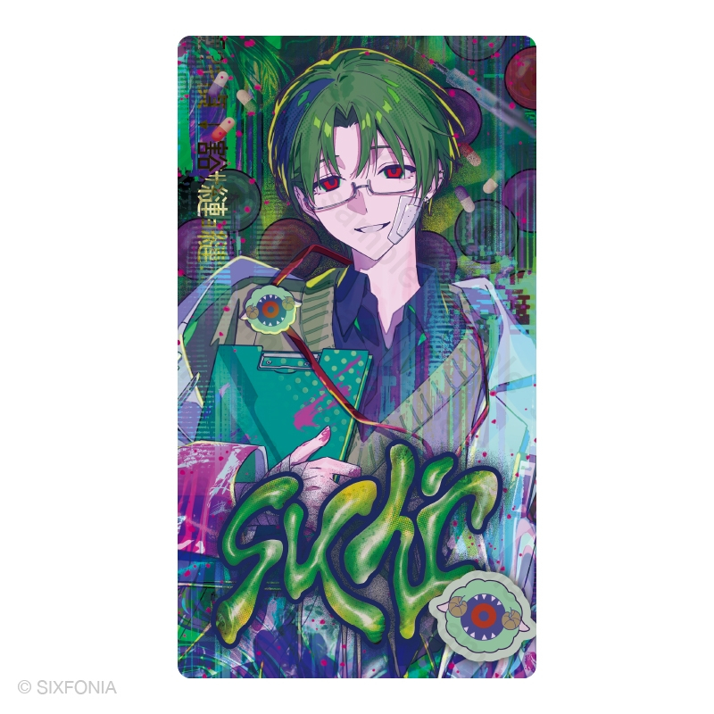 【Goods - Card】Sick Fony Six-tuation Vol.Ⅲ Sick Fony Large Card Suchi