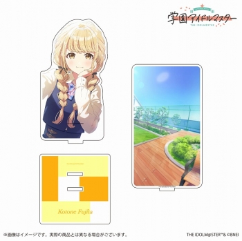 グッズ-スタンドポップ】学園アイドルマスター 公式2層アクリル 