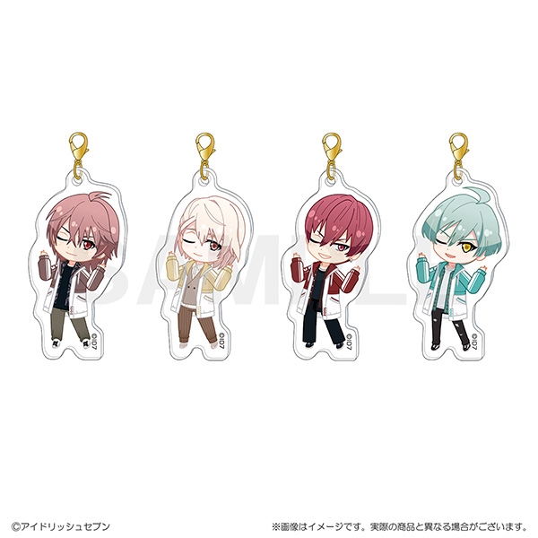 【グッズ-チャーム】アイドリッシュセブン RabbiTube mini　ぷちななアクリルチャームコレクション　ZOOL