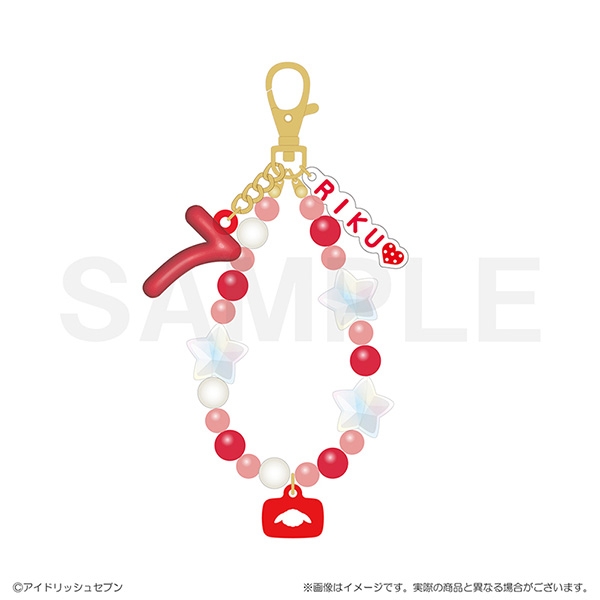【グッズ-キーホルダー】アイドリッシュセブン RabbiTube mini　ビーズキーホルダー　七瀬陸