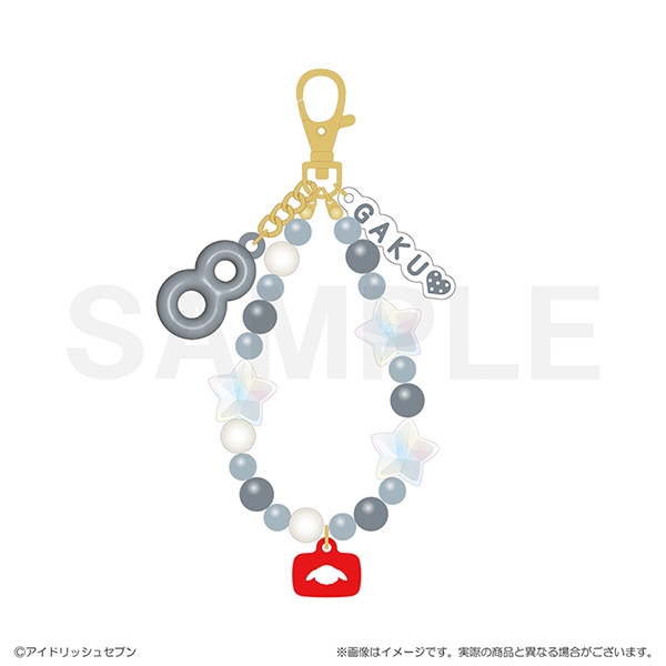 【グッズ-キーホルダー】アイドリッシュセブン RabbiTube mini　ビーズキーホルダー　八乙女楽