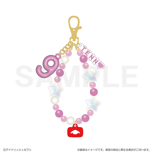 【グッズ-キーホルダー】アイドリッシュセブン RabbiTube mini　ビーズキーホルダー　九条天