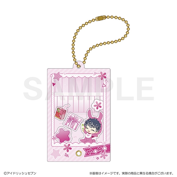 【グッズ-キーホルダー】アイドリッシュセブン ベビコミュ　シャカシャカアクリルキーホルダー　百