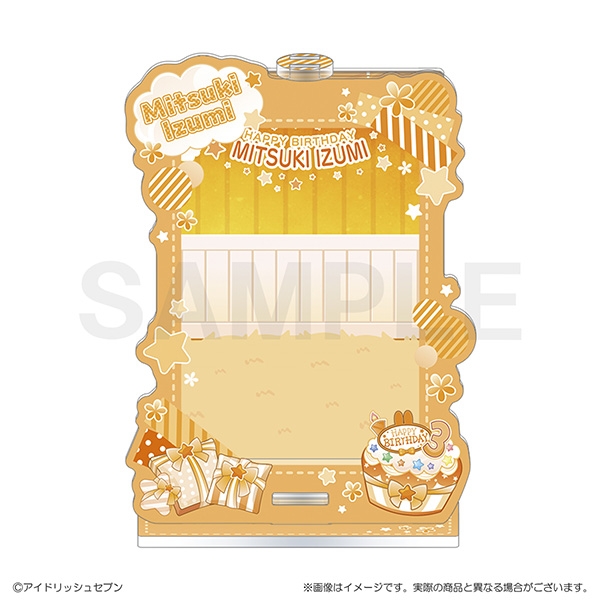 【グッズ-スタンドポップ】アイドリッシュセブン ベビコミュ　アクリルカードスタンド　和泉三月