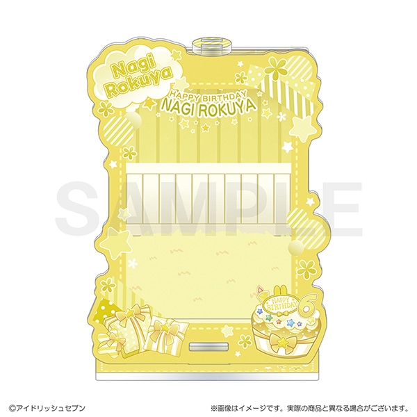 【グッズ-スタンドポップ】アイドリッシュセブン ベビコミュ　アクリルカードスタンド　六弥ナギ