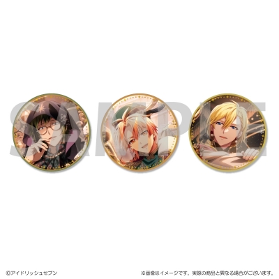 【グッズ-バッチ】アイドリッシュセブン グループ記念日2024 缶バッジセット IDOLiSH7 B:二階堂大和・和泉三月・六弥ナギ