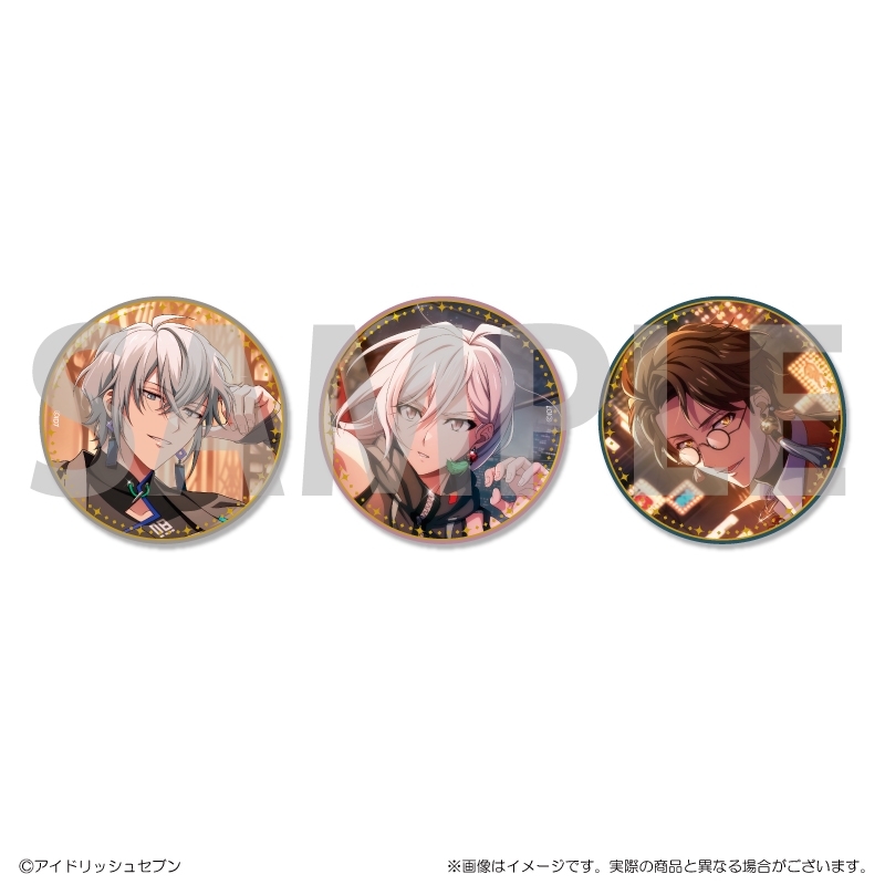 【グッズ-バッチ】アイドリッシュセブン グループ記念日2024 缶バッジセット TRIGGER
