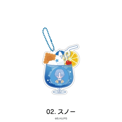 【グッズ-カバーホルダー】オリジナルTVアニメ「SK∞ エスケーエイト」 缶バッジ付きフレーム 02.スノー
