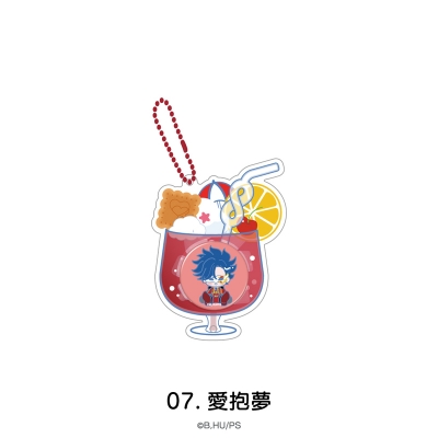 【グッズ-カバーホルダー】オリジナルTVアニメ「SK∞ エスケーエイト」 缶バッジ付きフレーム 07.愛抱夢