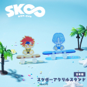 【グッズ-スタンドポップ】オリジナルTVアニメ「SK∞ エスケーエイト」 スケボーアクリルスタンド 02.スノーの画像