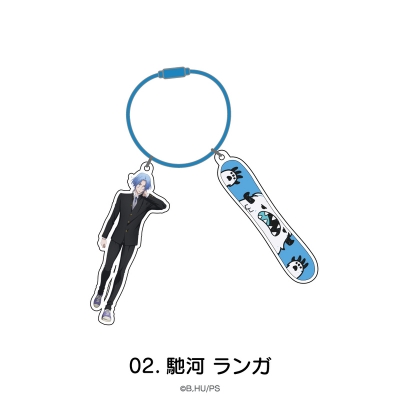 【グッズ-キーホルダー】オリジナルTVアニメ「SK∞ エスケーエイト」 ワイヤーアクリルキーホルダー 02.馳河 ランガ