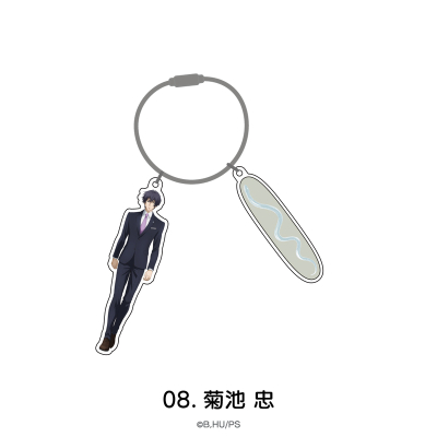 【グッズ-キーホルダー】オリジナルTVアニメ「SK∞ エスケーエイト」 ワイヤーアクリルキーホルダー 08.菊池 忠