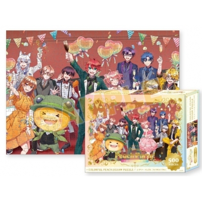 【グッズ-ジグソーパズル】カラフルピーチ Premium Peach Party! パズル
