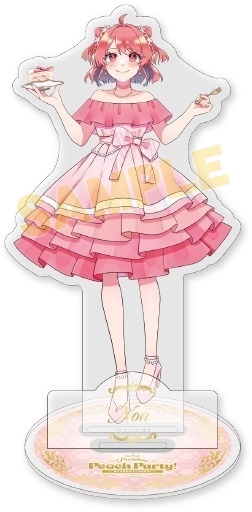 グッズ-スタンドポップ】カラフルピーチ Premium Peach Party 