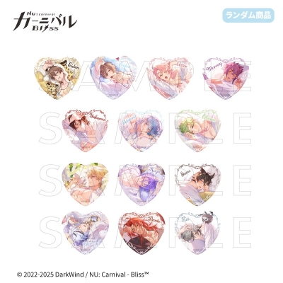 【グッズ-バッチ】NU: Carnival - Bliss × fanfancy+ ハート缶バッジ