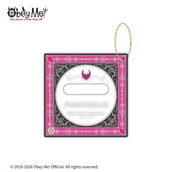 グッズ-缶バッジカバー】Obey Me!×fanfancy+ 缶バッジアクリルフレーム 