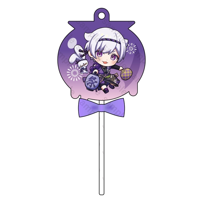 【グッズ-キーホルダー】いれいす えびばでぃ - 祭 - FESTIVAL !! りんご飴風キーホルダー 初兎