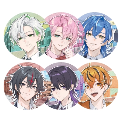 【グッズ-バッチ】クロノヴァ ランダム缶バッジ school days ver.