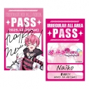 【グッズ-ステッカー】いれいす ないふぁみ3000者面談 バックステージパス風ステッカー ないこの画像