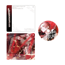 【グッズ-缶バッジカバー】いれいす Burning Flair アクリルCD風缶バッジケース りうらの画像