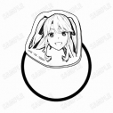 【グッズ-ヘアバンド】賭ケグルイ アクリルへアゴム【B】の画像