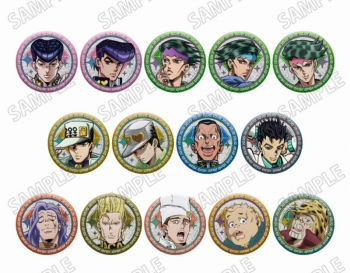 グッズ-バッチ】アニメ『ジョジョの奇妙な冒険 ダイヤモンドは砕けない 