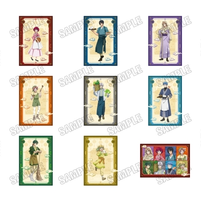 【グッズ-カード】TVアニメ『暁のヨナ』 描き下ろしイラストカードセット【カフェver.】