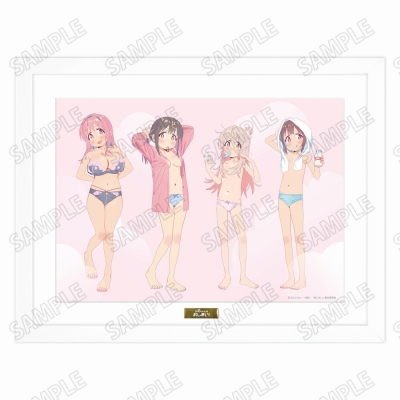 【グッズ-複製原画】TVアニメ「お兄ちゃんはおしまい!」 描き下ろし複製原画【おふろあがりver.】