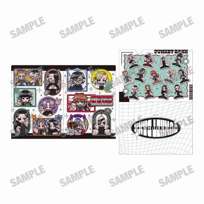 【グッズ-クリアファイル】『ジャンケットバンク』 描き起こしクリアファイルセット