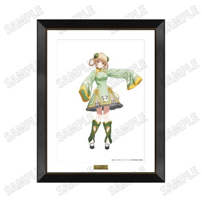 【グッズ-複製原画】TVアニメ『お隣の天使様にいつの間にか駄目人間にされていた件』 描き下ろし複製原画②チャイナワンピースver.