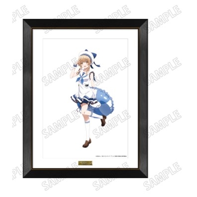 【グッズ-複製原画】TVアニメ『お隣の天使様にいつの間にか駄目人間にされていた件』 描き下ろし複製原画③マリンルックver.