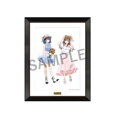 【グッズ-複製原画】コミカライズ『安達としまむら』 描き下ろし複製原画【サマードレスver.】