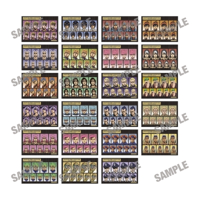 【グッズ-ブロマイド】アニメ『ジョジョの奇妙な冒険 黄金の風』 証明写真風ブロマイドコレクション【RE】