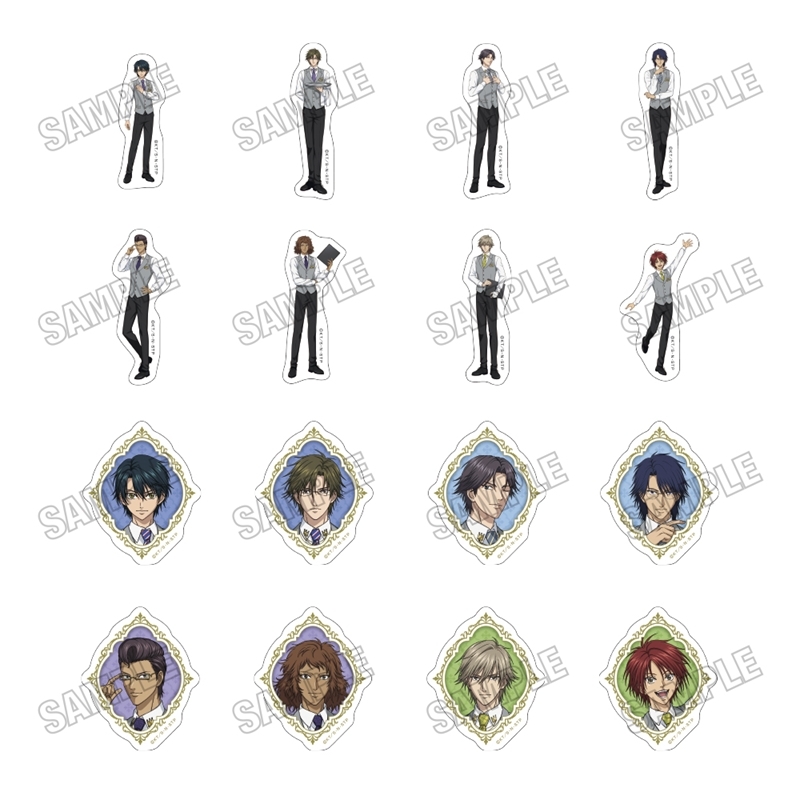 【グッズ-ステッカー】アニメ『新テニスの王子様』 描き下ろしステッカーコレクション【ホテルマンver.2】