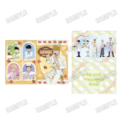 【グッズ-クリアファイル】TVアニメ『モブサイコ100 Ⅲ』 描き下ろしクリアファイルセット【霊幻バースデー2025ver.】