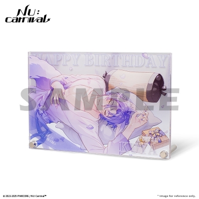 【グッズ-フォトフレーム】NU: カーニバル 誕生日のひとときシリーズ - アクリルフォトフレーム 玖夜