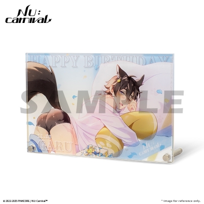 【グッズ-フォトフレーム】NU: カーニバル 誕生日のひとときシリーズ - アクリルフォトフレーム ガル