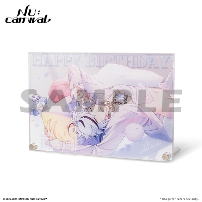 【グッズ-フォトフレーム】NU: カーニバル 誕生日のひとときシリーズ - アクリルフォトフレーム ブレイド