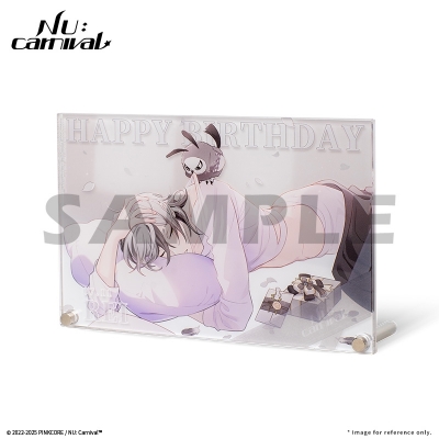 【グッズ-フォトフレーム】NU: カーニバル 誕生日のひとときシリーズ - アクリルフォトフレーム レイ