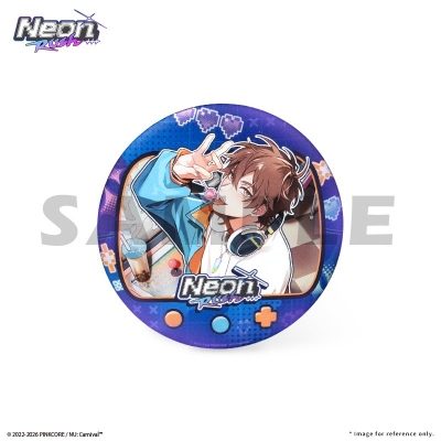 【グッズ-バッチ】NU: カーニバル Neon Carnival -Neon Rush- ビッグエンボス缶バッジ