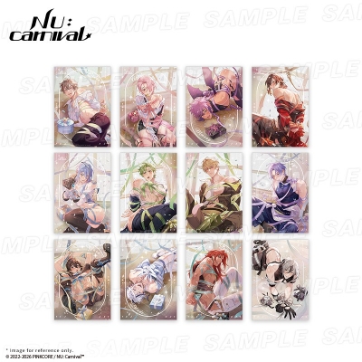 【グッズ-カード】NU: カーニバル 誕生日の甘い束縛シリーズ - ホログラムカード(ランダム 全 12 種)
