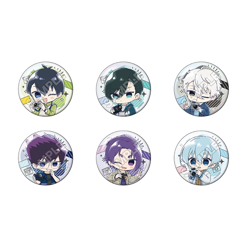 【グッズ-バッチ】TVアニメ『ブルーロック』 Sketchu! フォトグラファー 缶バッジ【アニメイト先行販売】