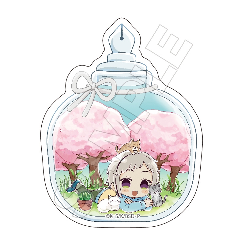 【グッズ-ステッカー】文豪ストレイドッグス Sketchu! テラリウム ステッカー 中島敦