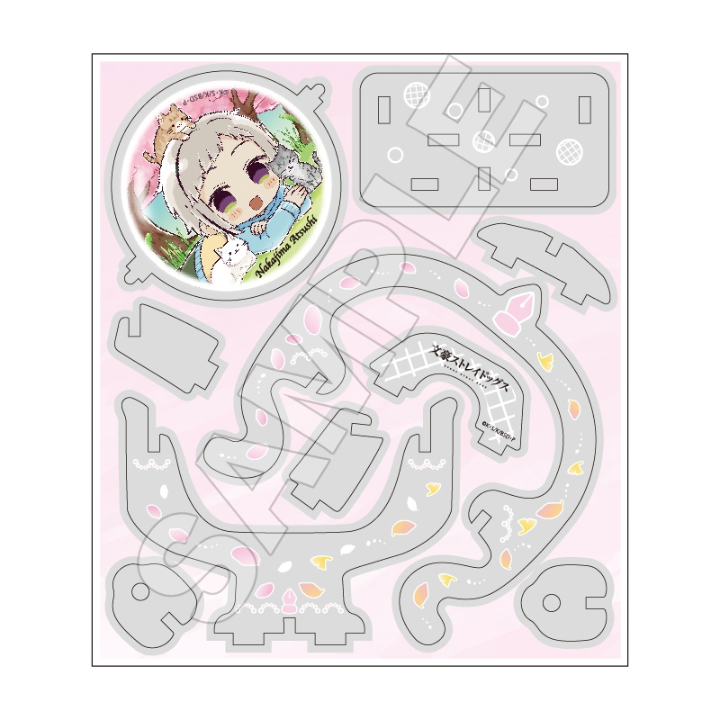 【グッズ-スタンドポップ】文豪ストレイドッグス Sketchu! テラリウム ピルエットスタンド 敦＆太宰