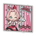 【グッズ-ステッカー】NARUTO-ナルト- 疾風伝 アメリカンダイナー ステッカー 春野サクラ【アニメイト先行販売】の画像