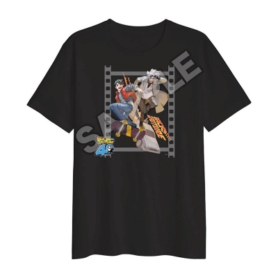 【グッズ-Tシャツ】バック・トゥ・ザ・フューチャー Tシャツ XL【lack】