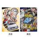 【グッズ-クリアファイル】バック・トゥ・ザ・フューチャー クリアファイル【森田まさのり】の画像