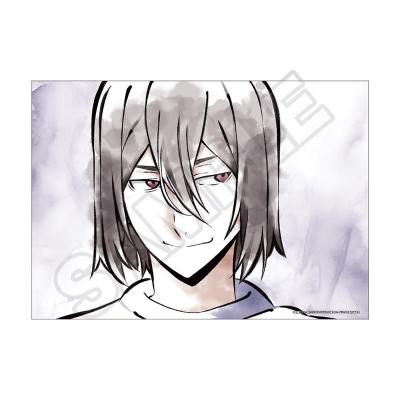 【グッズ-ポスター】文豪ストレイドッグス 水墨画アート クリアポスター フョードル・D